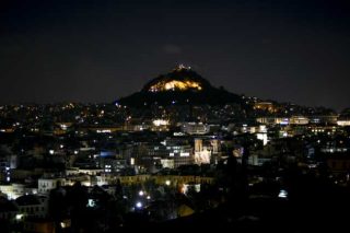Μια νύχτα στην Αθήνα