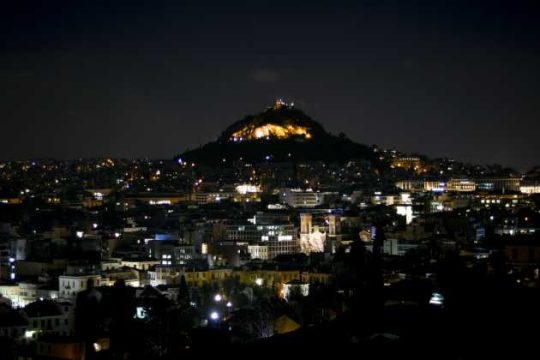 Μια νύχτα στην Αθήνα