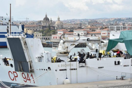 Έκκληση του Ιταλού προέδρου για τους 177 μετανάστες στην Κατάνη