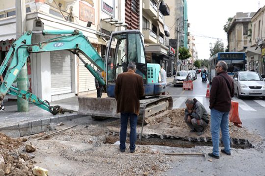 Το ΤΕΕ/ΤΑΚ για τα έργα στη Δικαιοσύνης και Ίδης στο Ηράκλειο