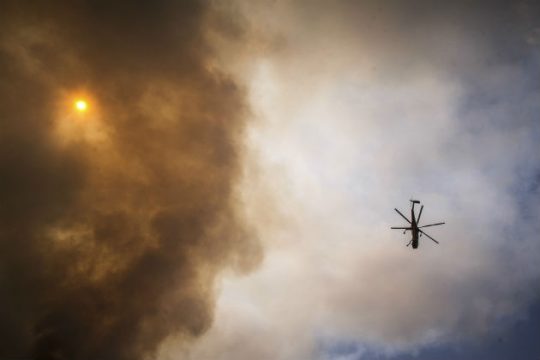 Πυρκαγιά στο Άνω Καστρίτσι Πατρών