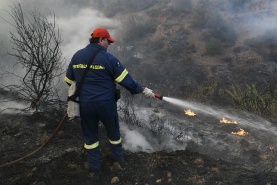 Δύο ενεργά μέτωπα στην Εύβοια