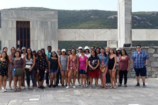 Από τις ΗΠΑ στο Δίστομο για να μάθουν για το πρόσωπο του ναζισμού