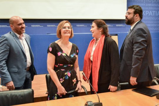 «Η έννοια της πολιτισμικής δημοκρατίας είναι σταθερή μου επιδίωξη»