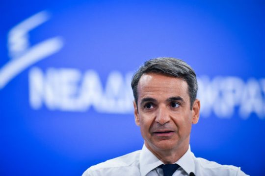 Περιοδεία Μητσοτάκη στη Ζάκυνθο
