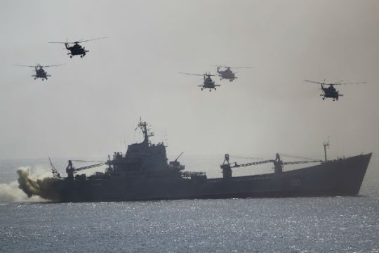 Μεγάλη ρωσική ναυτική άσκηση στη Μεσόγειο