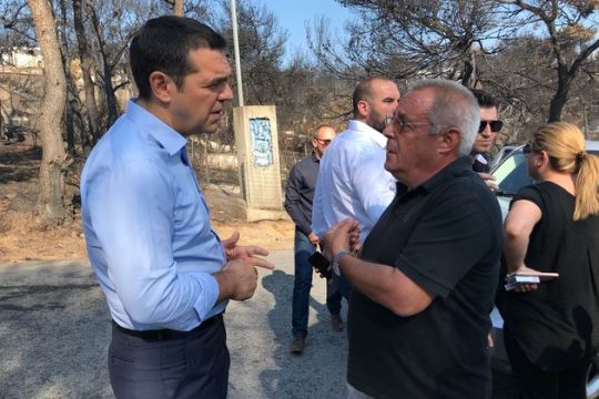 Εδώ και τώρα η βοήθεια στους πυρόπληκτους