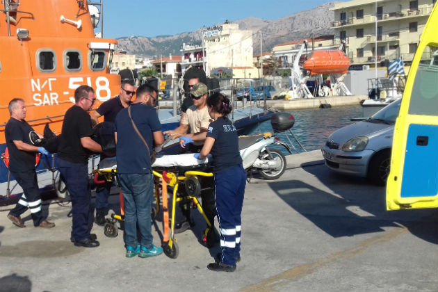 Επιχείρηση διάσωσης στις Οινούσσες-Νεκρός ένας 68χρονος
