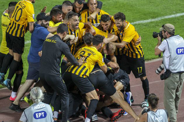 Κιτρινόμαυρο πάρτι στο Καυτανζόγλειο