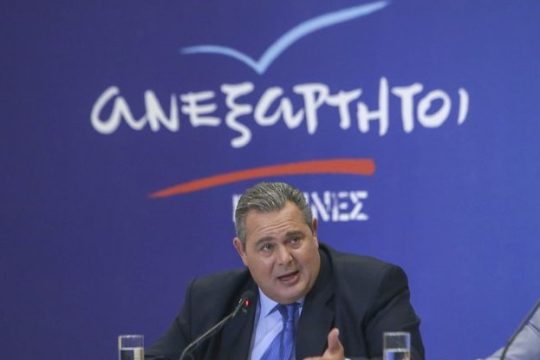 O Παν. Καμμένος και τα κρούσματα λογοκρισίας του Τύπου