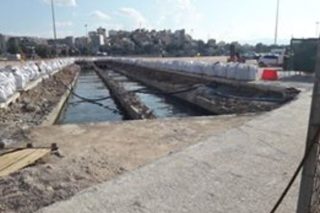 Εργο αντιπλημμυρικής προστασίας στο Κερατσίνι