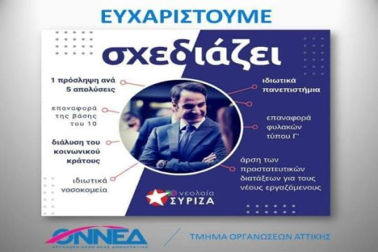 Η ευχαριστήρια αφίσα!