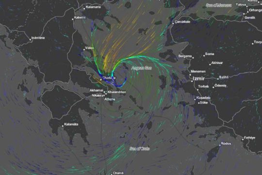 Πού θα κινηθεί ο κυκλώνας τις επόμενες ώρες