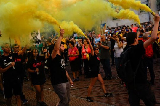 Με αίτημα την ανεξαρτησία στους δρόμους οι Καταλανοί στην εθνική γιορτή