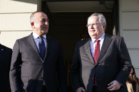 Συνάντηση Κοτζιά – Τσαβούσογλου στη Σμύρνη