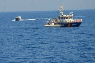 Άσκηση έρευνας και διάσωσης των Λιμενικών αρχών στη Σάμο