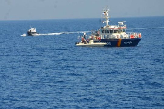 Άσκηση έρευνας και διάσωσης των Λιμενικών αρχών στη Σάμο