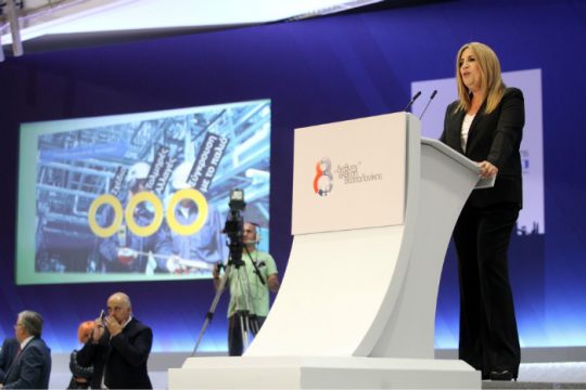 «Προεκλογική» ομιλία Γεννηματά από τη ΔΕΘ