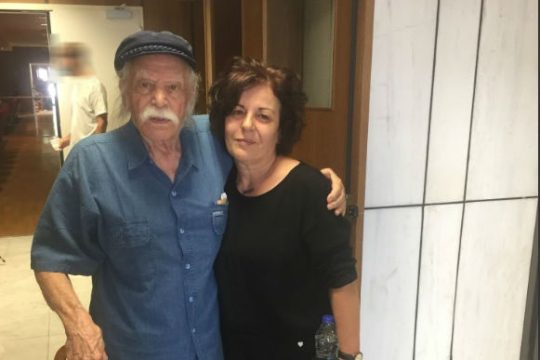 Στο πλευρό της Μάγδας Φύσσα ο Μανώλης Γλέζος