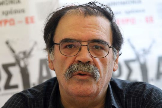 Έφυγε απ’ τη ζωή ο αγωνιστής της Αριστεράς Τάσος Κατιντσάρος