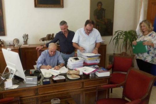 Έργα 6,5 εκ. ευρώ για το αγροτικό οδικό δίκτυο του Ηρακλείου