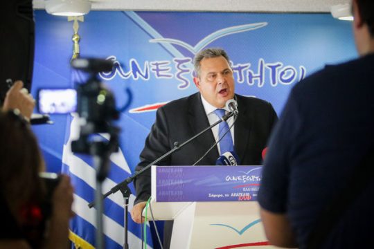 Καμμένος όπως Σαμαράς