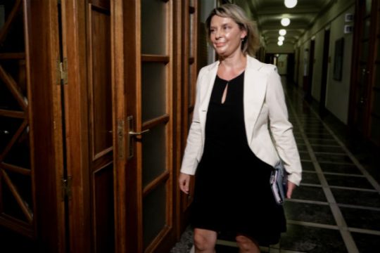 «Πολιτικά δειλή δεν ήμουν ποτέ, αναλαμβάνω την ευθύνη μου»