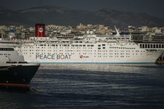 Ο Πειραιάς πρώτος σταθμός του «Πλοίου της Ειρήνης» στη Μεσόγειο