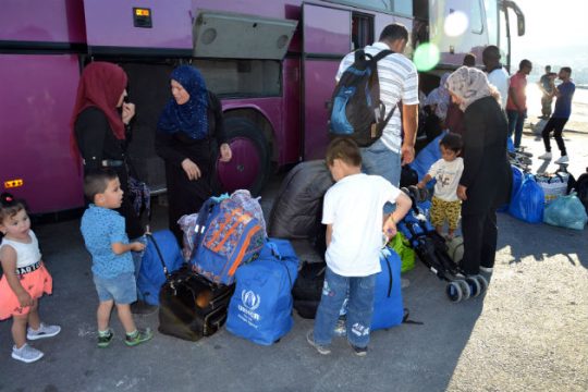 Στην κεντρική Μακεδονία 462 πρόσφυγες από τη Μόρια