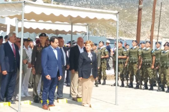 Στο Καστελόριζο για την επέτειο απελευθέρωσης ο Σαντορινιός