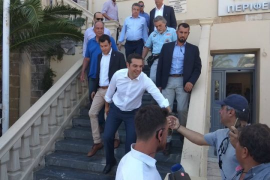 ΝΟΔΕ Χανίων: «Ο Τσίπρας ήρθε στα Χανιά σαν τον κλέφτη»