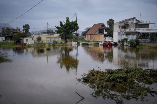 «Ποτάμι» τα προβλήματα μετά τον κυκλώνα