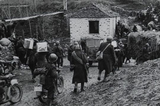 Το βάπτισμα του πυρός για τον ΕΛΑΣ στην Γκιόνα