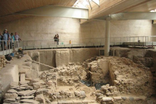 Σημαντικά ευρήματα από το προϊστορικό Ακρωτήρι Θήρας