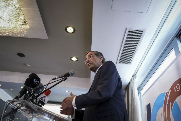 Αντ. Σαμαράς: Εθνικισμός «τελεία και παύλα»