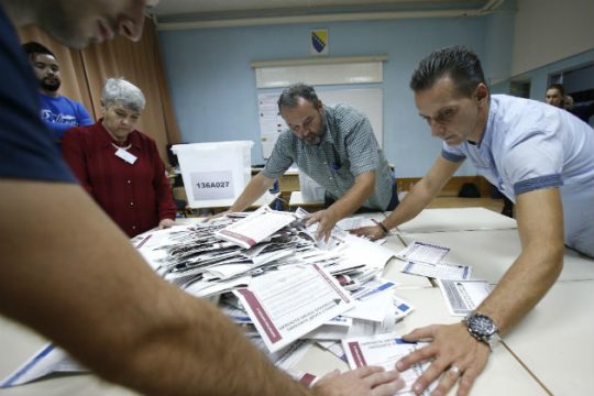 Νίκες για τους εθνικιστές στις εκλογές της Βοσνίας-Ερζεγοβίνης