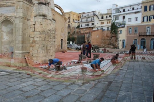 Χανιά: Αποκαθίσταται ο χώρος μπροστά στο «Γιαλί Τζαμισί»