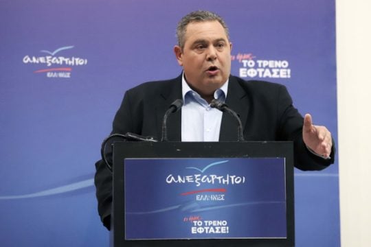 Καμμένος: Τι είπα για τον Σόρος