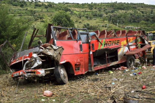 51 νεκροί σε τροχαίο με λεωφορείο στην Κένυα