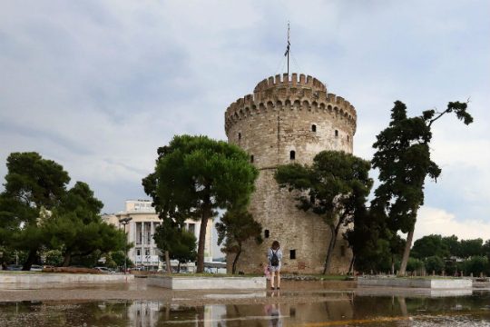 Εορτασμός της απελευθέρωσης της Θεσσαλονίκης από το ΕΑΜ-ΕΛΑΣ