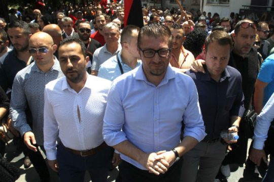 Η Συμφωνία των Πρεσπών διχάζει το VMRO