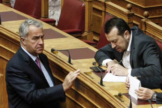 Ο Παππάς σήκωσε το γάντι που πέταξε ο Βορίδης