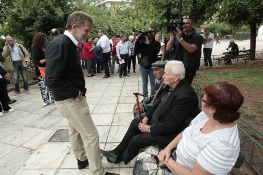 Ο Παύλος Γερουλάνος βγαίνει μπροστά για την Αθήνα