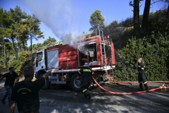 Εκκένωση παιδικού σταθμού στη Χαλκιδική λόγω φωτιάς