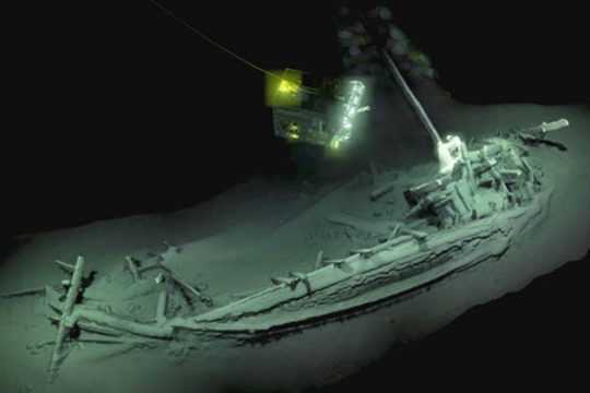 Ανακαλύφθηκε άθικτο ελληνικό πλοίο 2.400 ετών