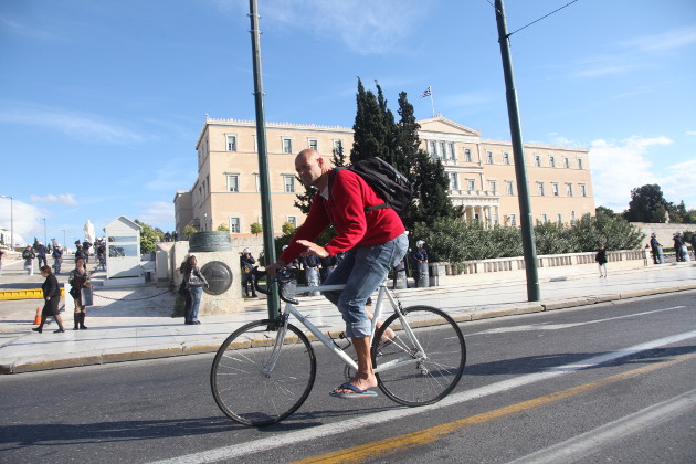 Ποδηλατόδρομοι στο κέντρο της Αθήνας