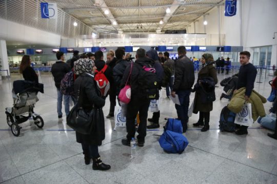 177 πρόσφυγες ταξίδεψαν στη Γερμανία