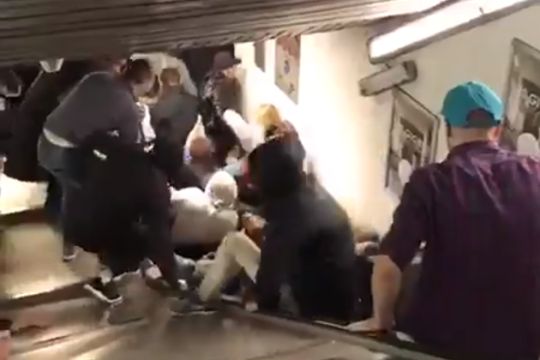 Τρομακτικό ατύχημα στο μετρό της Ρώμης