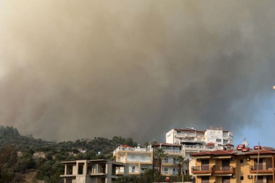 Στάχτη τέσσερις χιλιάδες στρέμματα δάσους στη Χαλκιδική