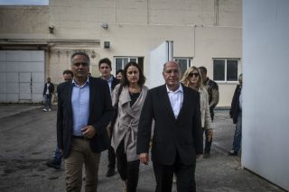 Αντιναζιστικό μήνυμα με ισχυρό συμβολισμό